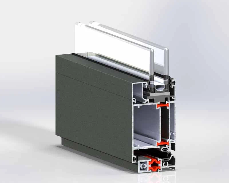 D55 Yalıtımlı Kapı Sistemi (D1)