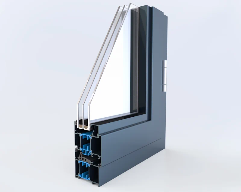 W75 Yalıtımlı Pencere ve Kapı Serisi (W7-W8)