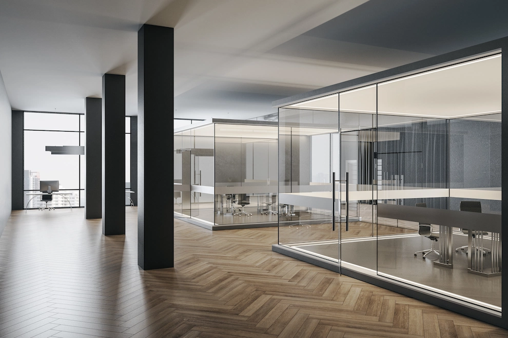 Glass Office Partition Systems – What Is Glass-on-Glass Office Partitioning?