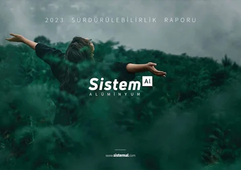 Sistem Alüminyum 2023 Sürdürülebilirlik Raporu kapağı
