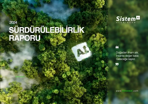 Sistem Alüminyum 2024 Sürdürülebilirlik Raporu kapağı
